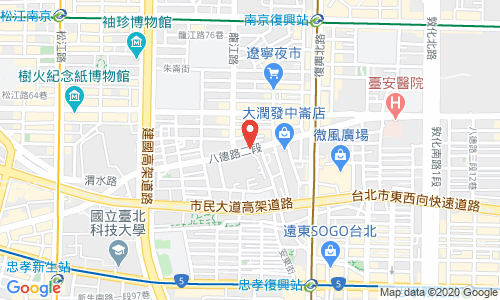 114 台北市中山區八德路二段